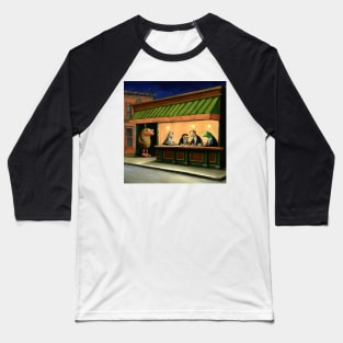 Nighthawks with Muppets Baseball T-Shirt